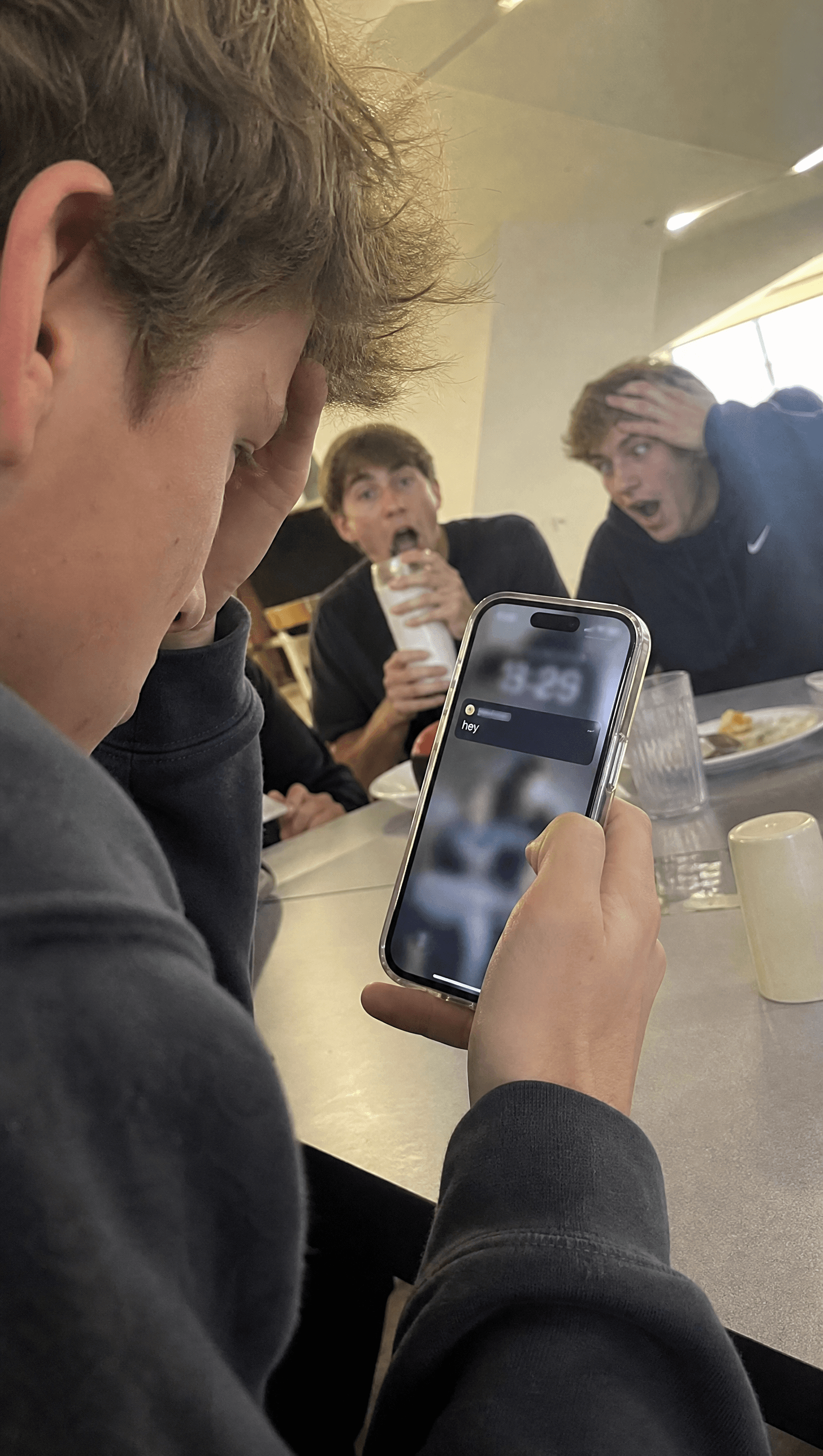 Chat screenshot before AI roast โ message seen no response โ SpicyReplies