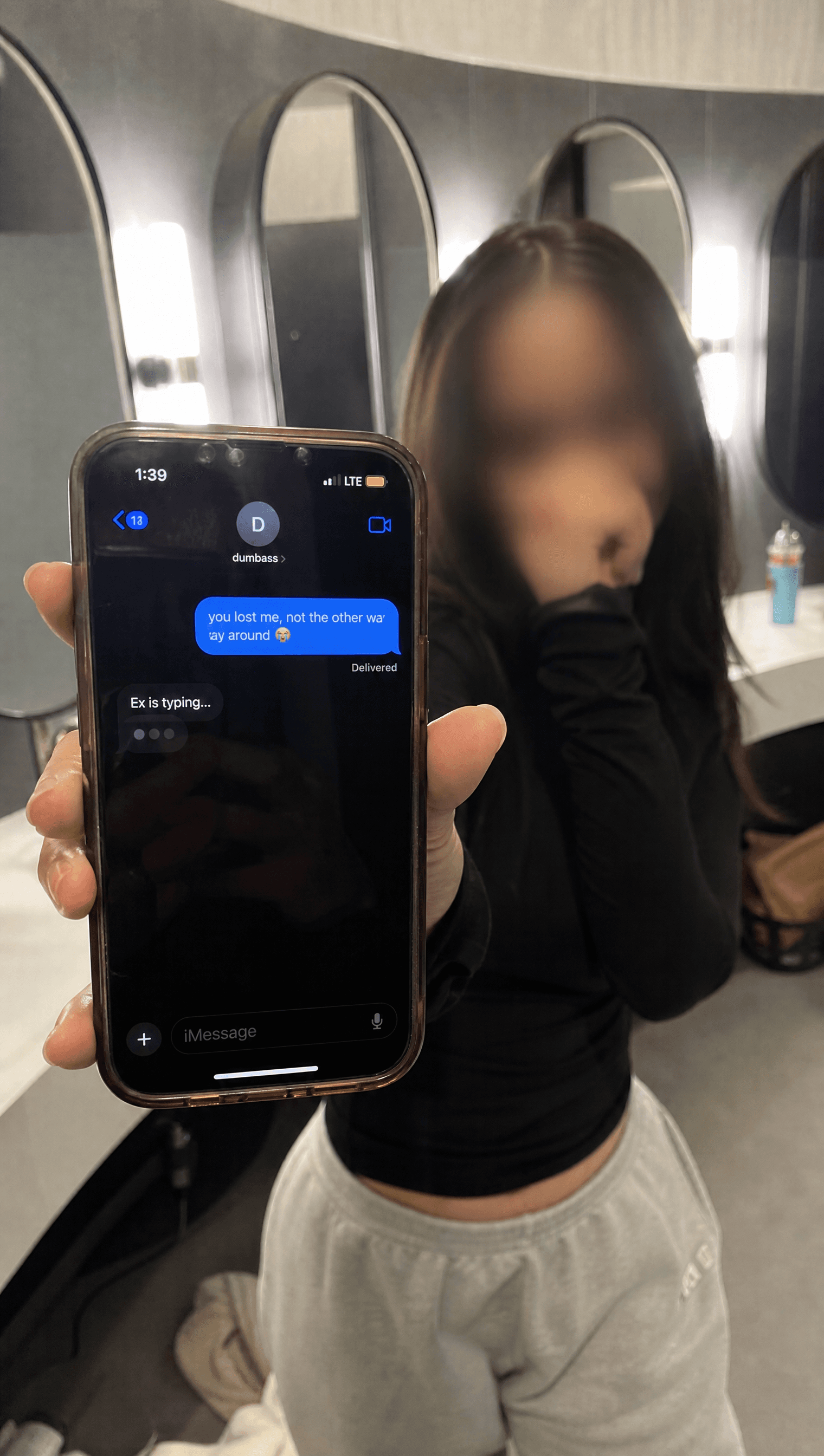 Chat screenshot after AI roast โ won the conversation โ SpicyReplies